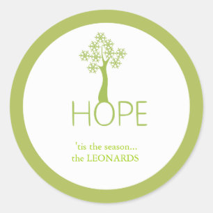 Tree of Hope - Holiday gift tags