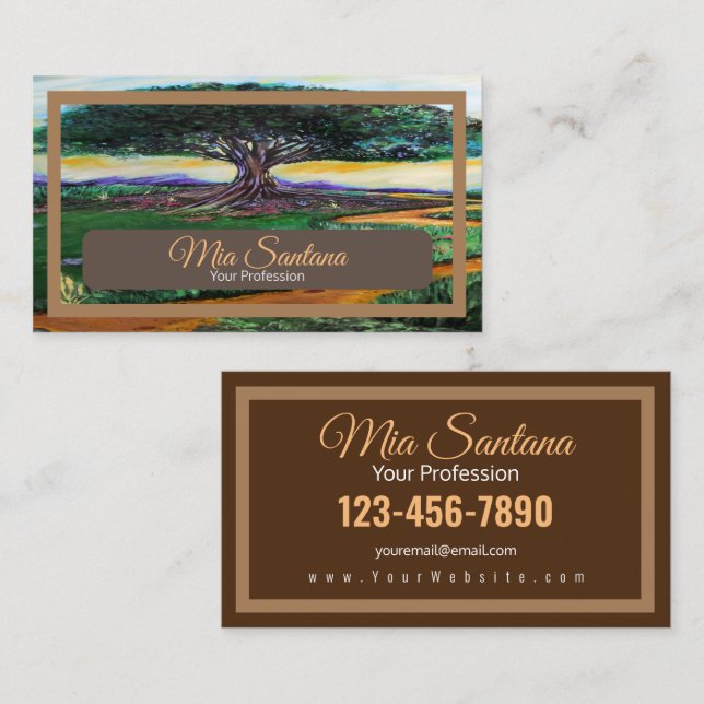 Tree Of Imagination Business Card (Front/Back)