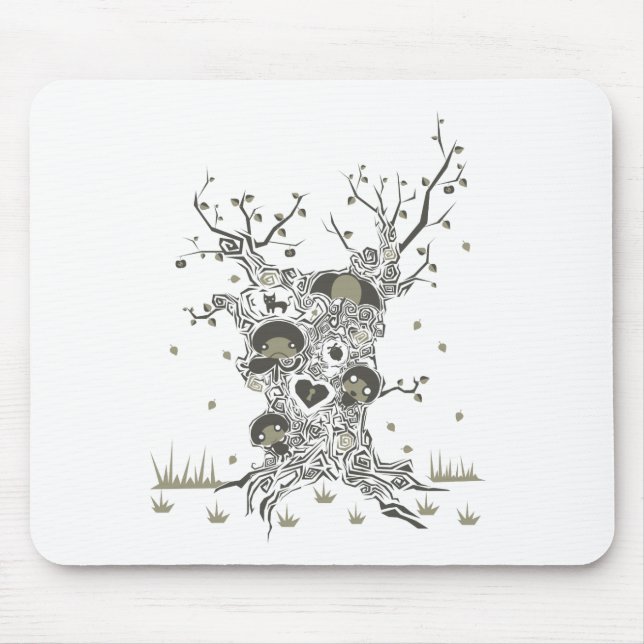 Tree of imagination mouse pad (Front)