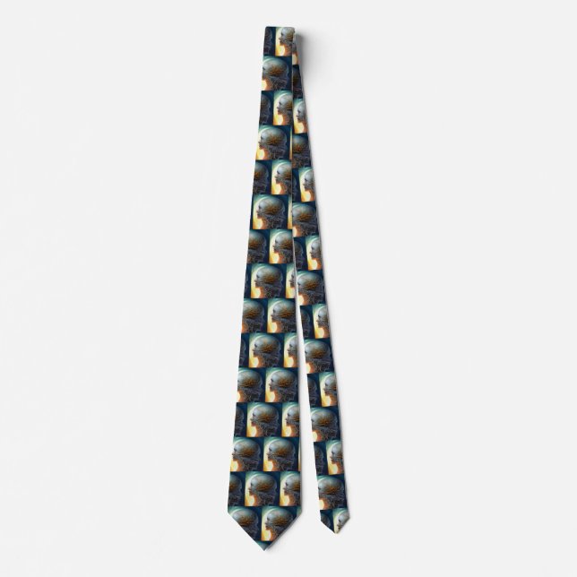 Tree of inner wisdom tie (Front)