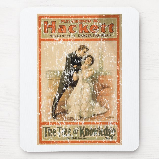 Tree of Knowledge 1898- distressed Mouse Pad (Front)