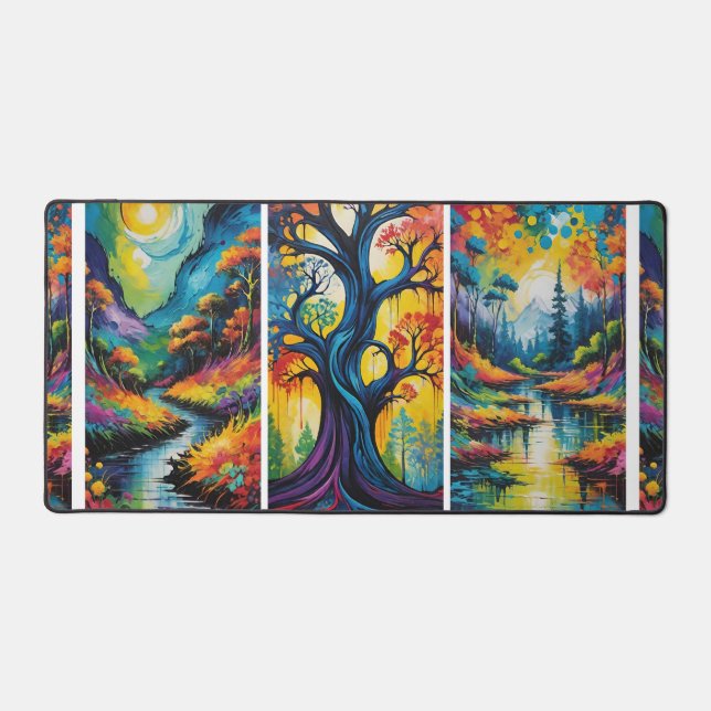 Tree Of Knowledge Desk Mat (Front)