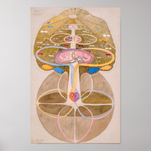 Tree of Knowledge No. 1 Hilma af Klint Poster