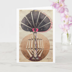 Tree of Knowledge No. 3   Hilma af Klint   Card