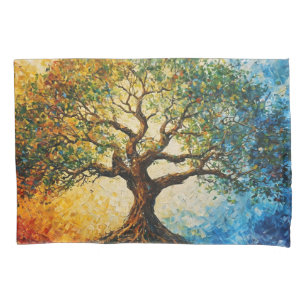 Tree of Knowledge - Oil Painting Pillowcase