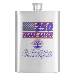 Tree of Liberty Flask