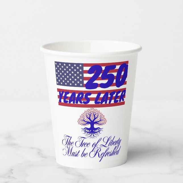 Tree of Liberty Paper cup (Left)