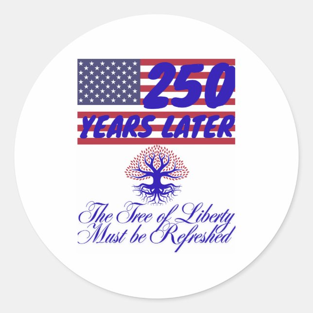 Tree of Liberty sticker (Front)