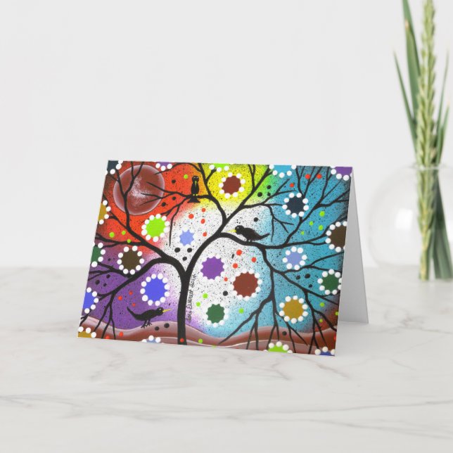 tree of life #22 By Lori Everett Card (Front)