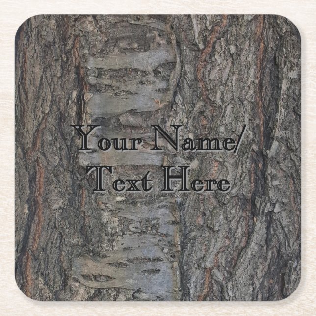 Tree of Life 4 Square Paper Coaster (Front)