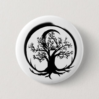Tree of Life 6 Cm Round Badge