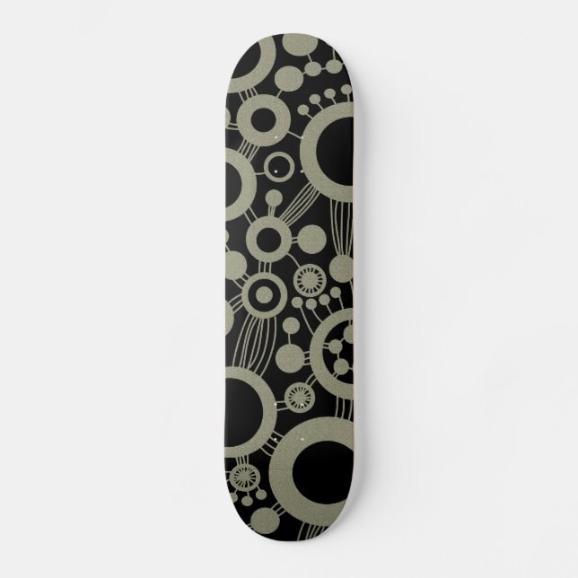 Tree of Life Abstract - Colour Tex 04 Skateboard (Front)