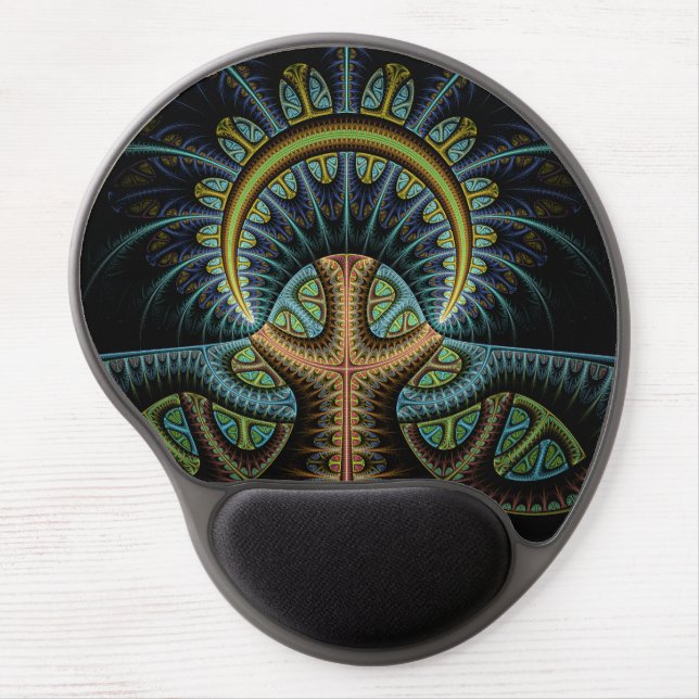 Tree of Life Abstract Gel Mouse Pad (Front)