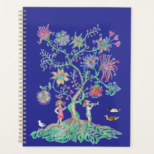 Tree of life and ducks mallards planner