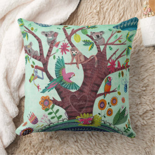 Tree of life Art Kids Throw Pillow Lumbar