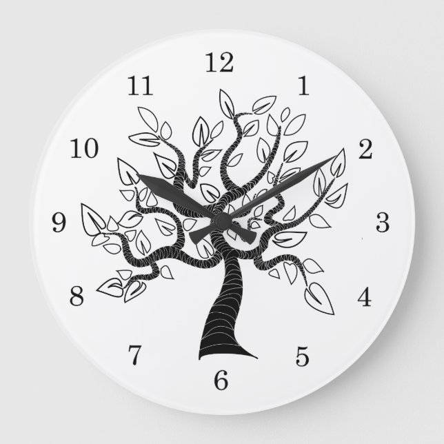 Tree of Life Art Large Clock (Front)