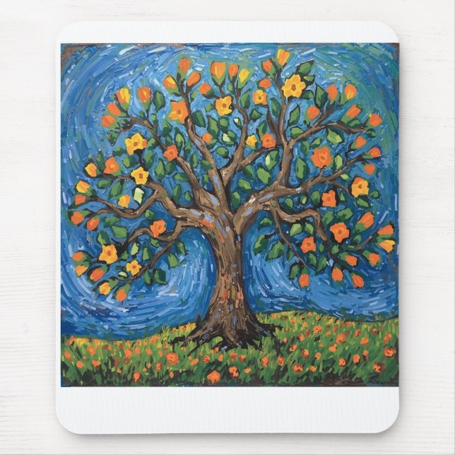 Tree of life artwork,Celtic Mouse Pad (Front)
