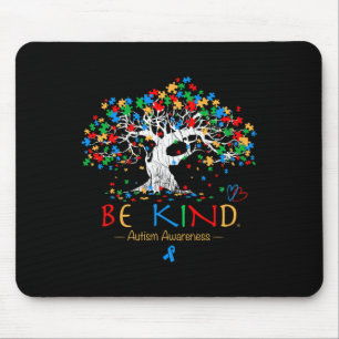 Tree Of Life Autism Awareness Month Puzzle Asd Sup Mouse Pad