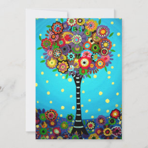 TREE OF LIFE BAR/BAT MITZVAH INVITATION