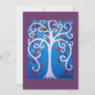 TREE OF LIFE BAR/BAT MITZVAH INVITATION
