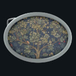 Tree of Life Belt Buckle<br><div class="desc">Tree of Life by William Morris. The "Tree of Life" is one of William Morris' most well known works. You can readily see his attention to detail in this wonderful tapestry, whose symbolic meaning, according to the Biblical story of Adam and Eve, is everlasting life or immortality. William Morris (24...</div>