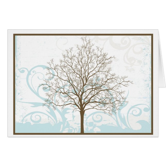 Tree of Life Blank Card (Front Horizontal)