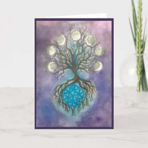 Tree of Life Blank Greeting Card