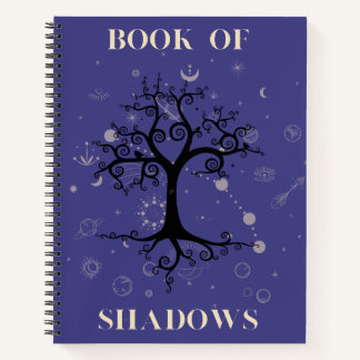 Tree of Life Book of Shadows Notebook
