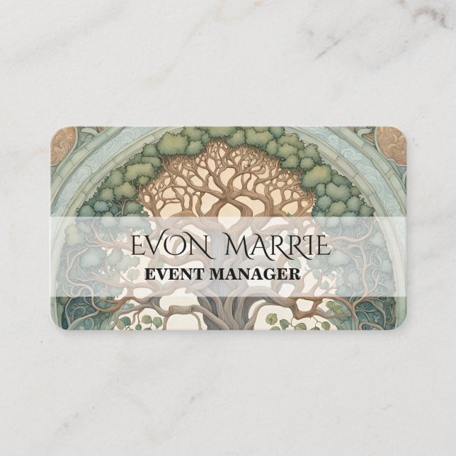 Tree of Life  Business Card (Front)