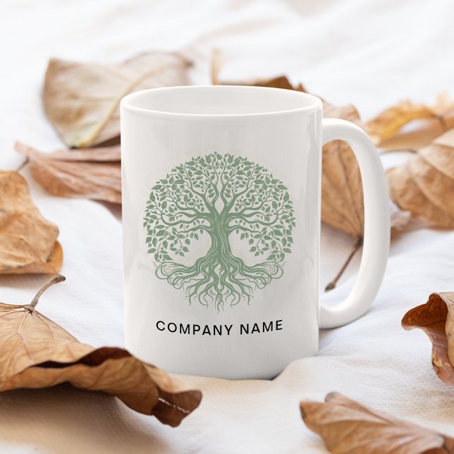 Tree of Life Business Logo Coffee Mug (Creator Uploaded)