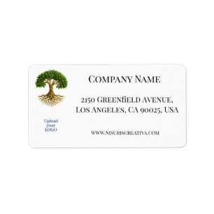 Tree of Life Business Logo Promotional Material Label