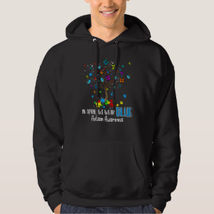 Tree Of Life Butterfly Autism Awareness Supporter Hoodie