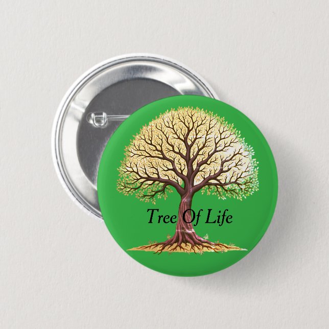Tree of Life Button (Front & Back)