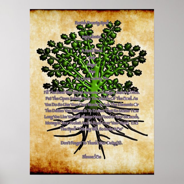 Tree of Life  by Carolyn @thewitchescorner  Poster (Front)