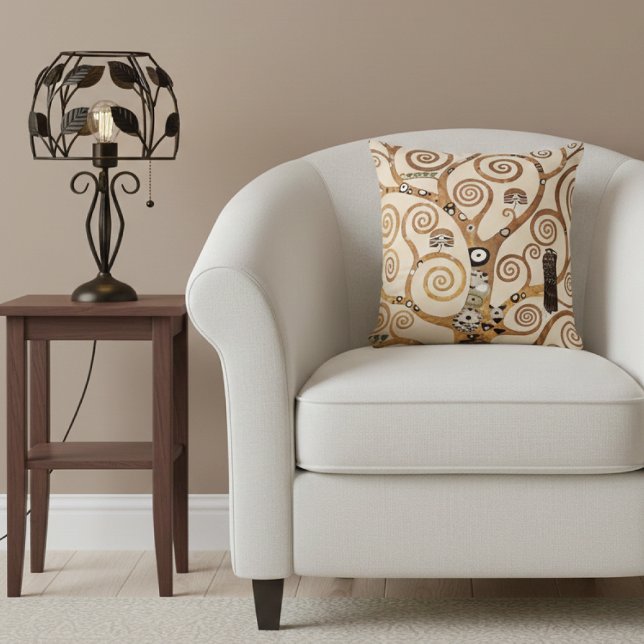 Tree of Life by Gustav Klimt Cushion (Creator Uploaded)