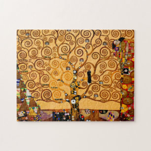 Tree of Life by Gustav Klimt Fine Art Jigsaw Puzzle