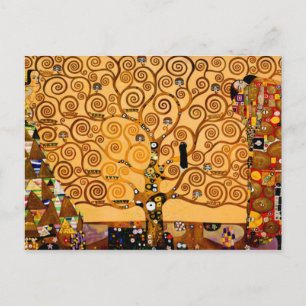 Tree of Life by Gustav Klimt Fine Art Postcard