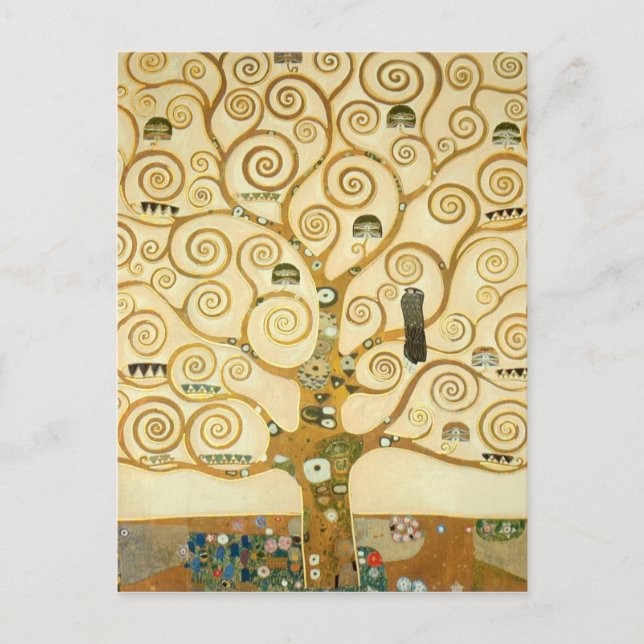 Tree of Life by Gustav Klimt Postcard (Front)