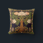 Tree of Life by kedoki floral tapestry embroidery Cushion<br><div class="desc">Tree of Life by kedoki floral tapestry embroidery</div>