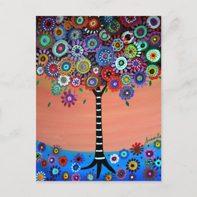 Tree of Life by Prisarts Postcard (Front)