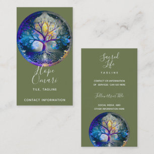 Tree of Life Celestial Business Card