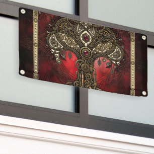 Tree of Life – Celtic Gothic Steampunk  Banner