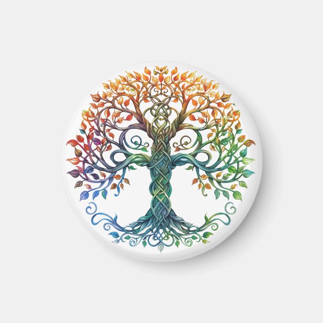 Tree of Life Celtic Magnet (Front)