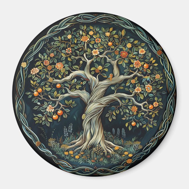 Tree of Life Celtic Magnet (Front)