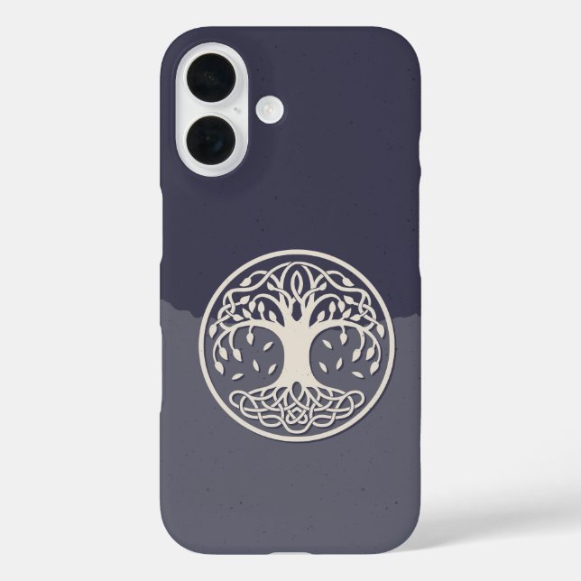 Tree of Life – Celtic Roots Phone Case (Back)