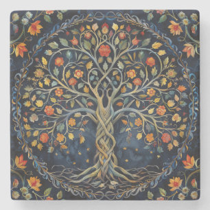 Tree of Life Celtic Stone Coaster