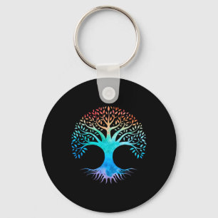 Tree Of Life Celtic Symbol  Key Ring