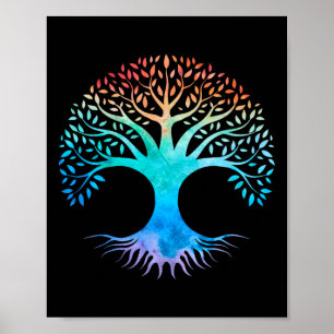 Tree Of Life Celtic Symbol Poster