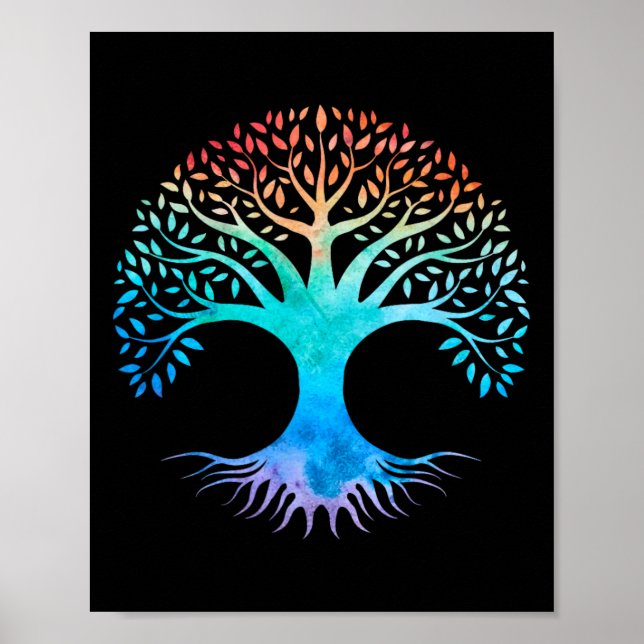 Tree Of Life Celtic Symbol  Poster (Front)