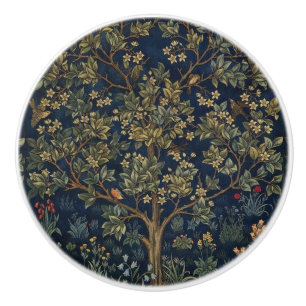 Tree of Life  Ceramic Knob